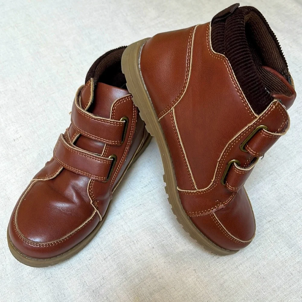 Gymboree Faux Leather Boots size 1